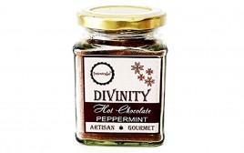 Intoxicake Divinity Hot Chocolate Peppermint  Glass Jar  150 grams